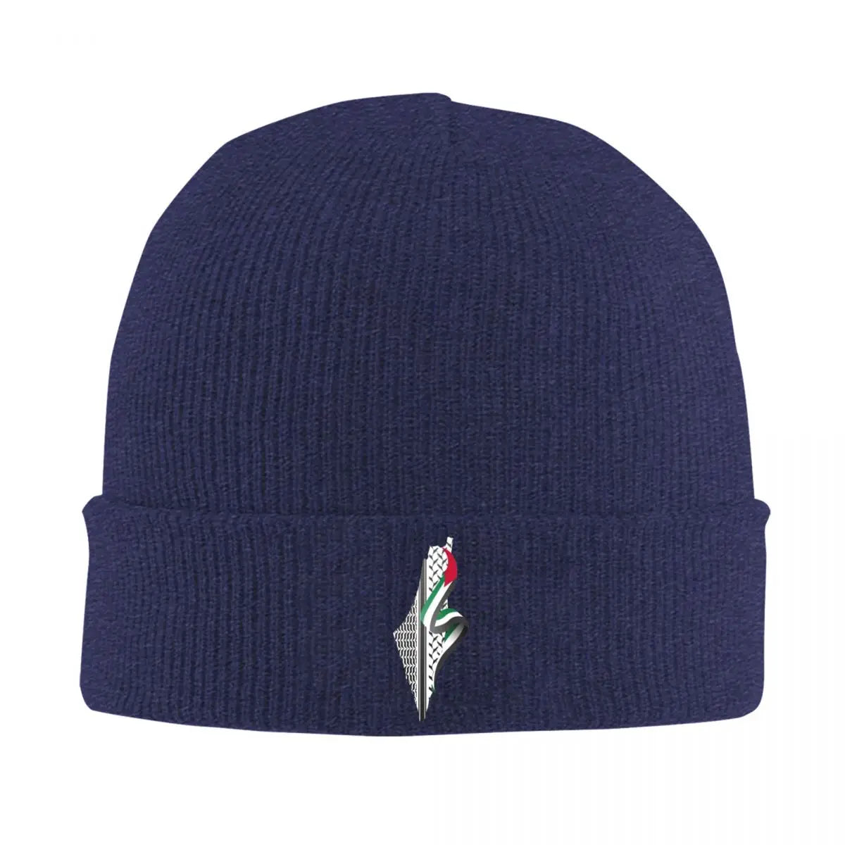 Palestine Bonnet Carte Keffieh bleu marine