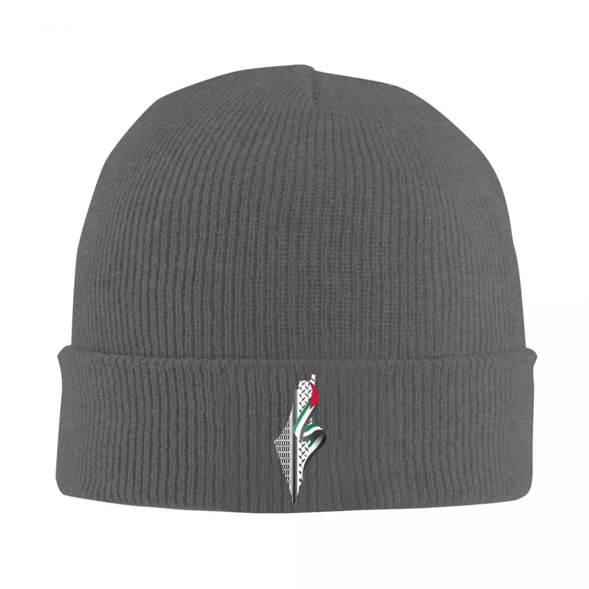 Palestine Bonnet Carte Keffieh gris
