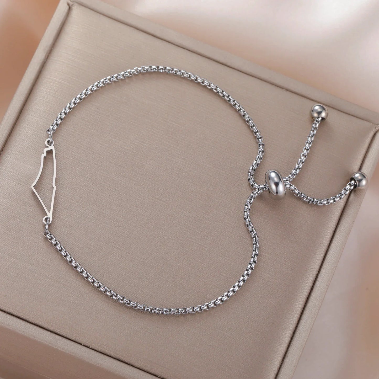 Palestine Bracelets argent