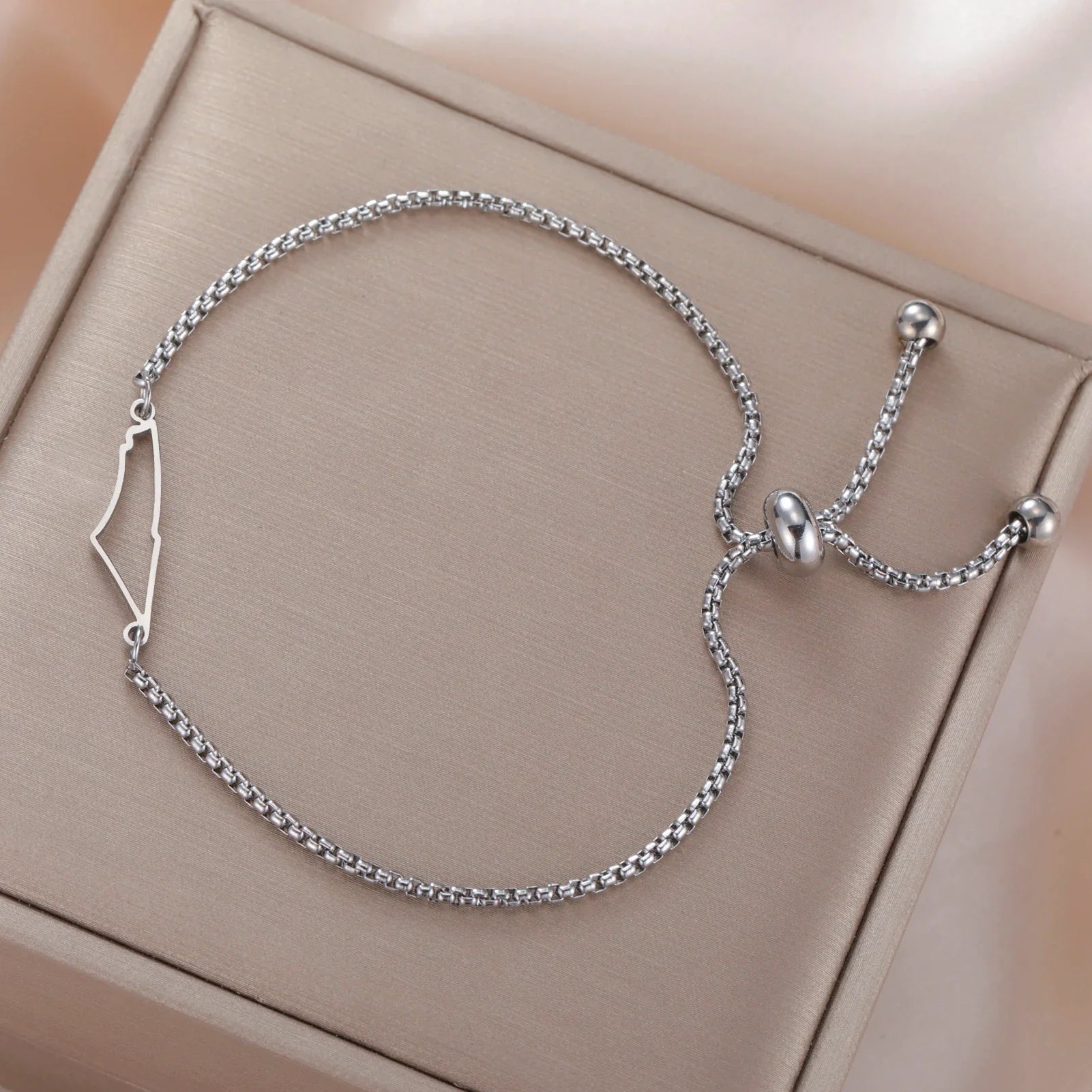 Palestine Bracelets argent