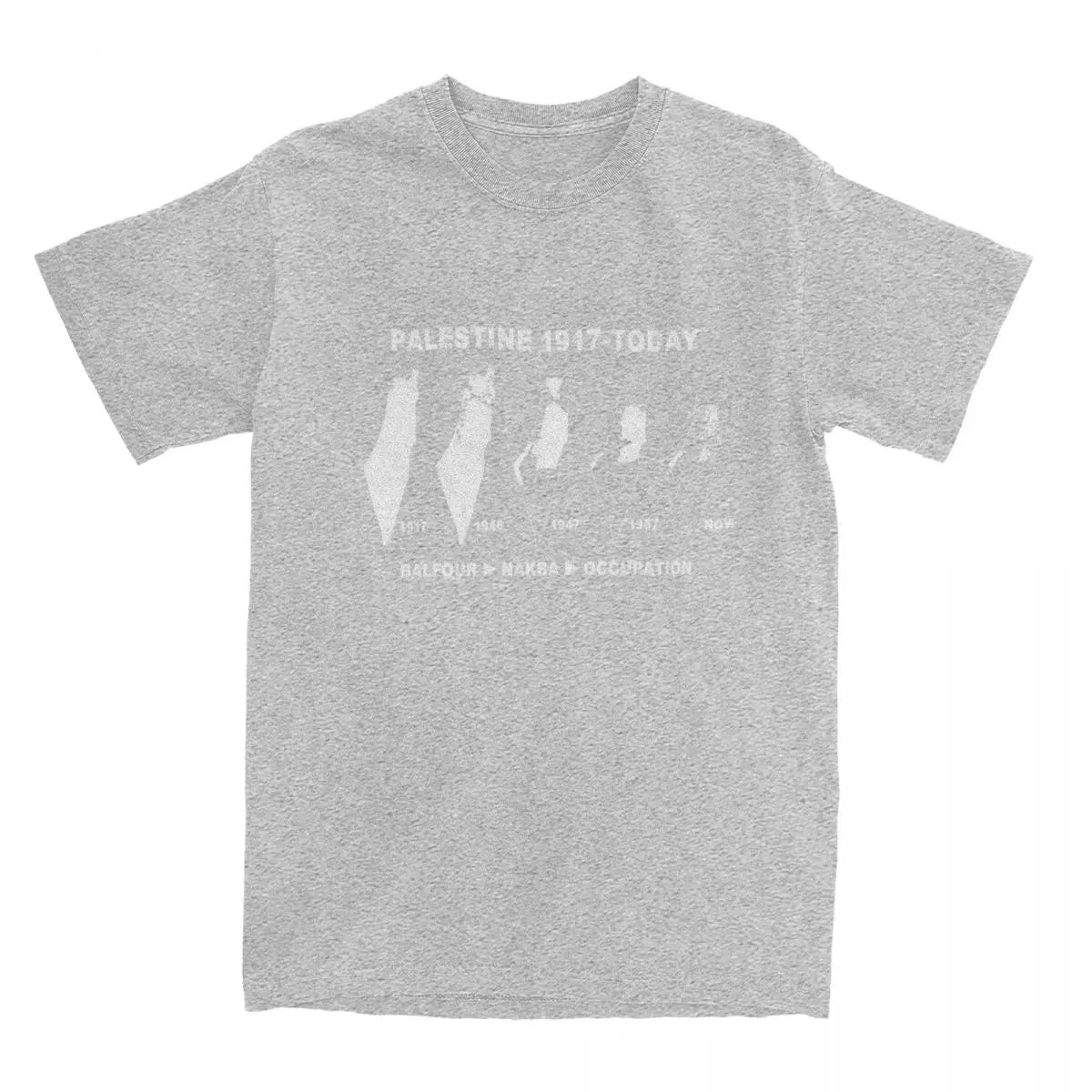 Palestine T Shirt Map evolution
