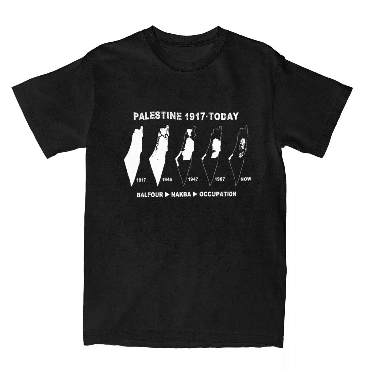 Palestine T Shirt carte evolution