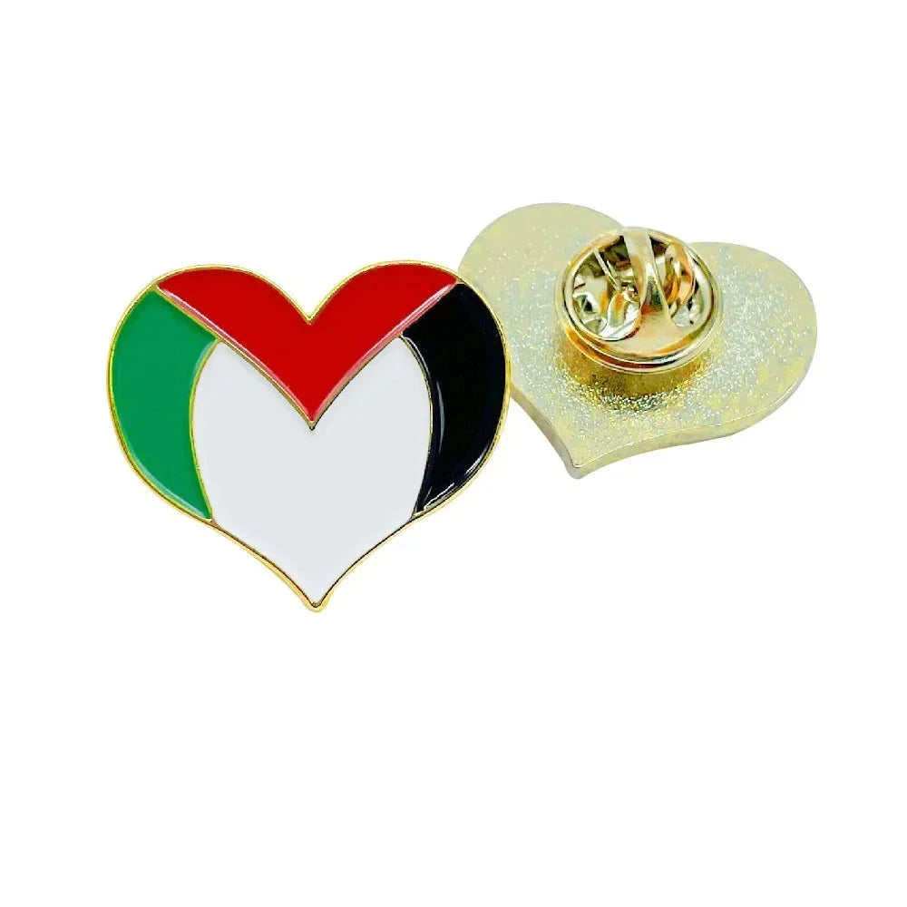 Pins Palestine Coeur