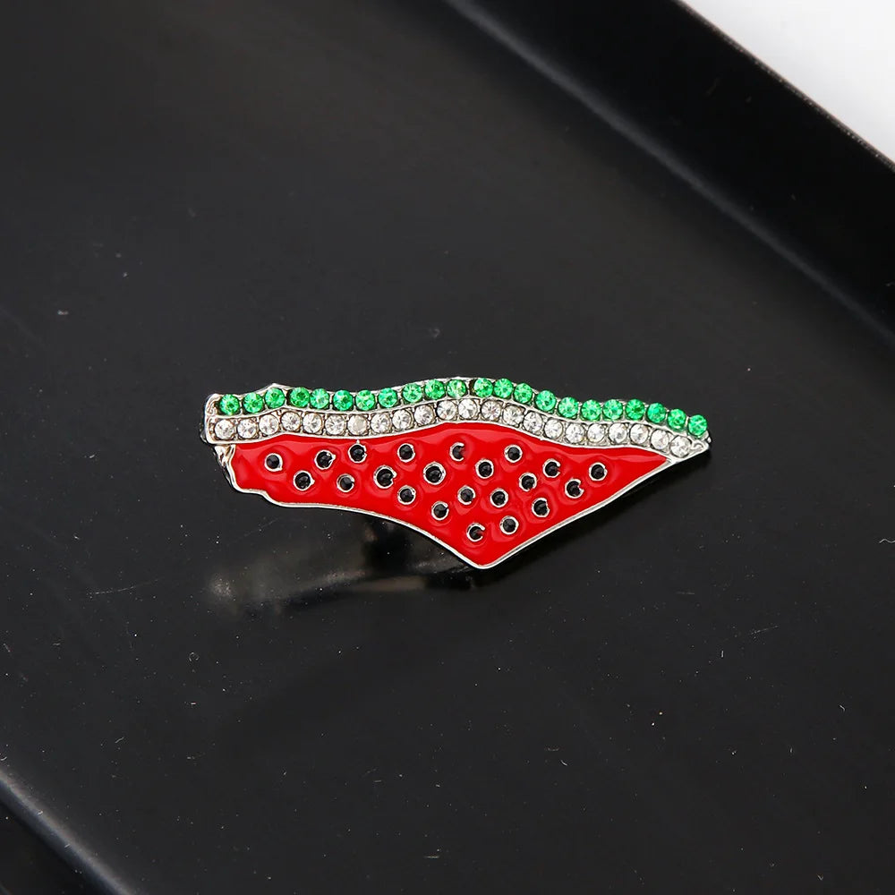 Pins Palestine Pasteque