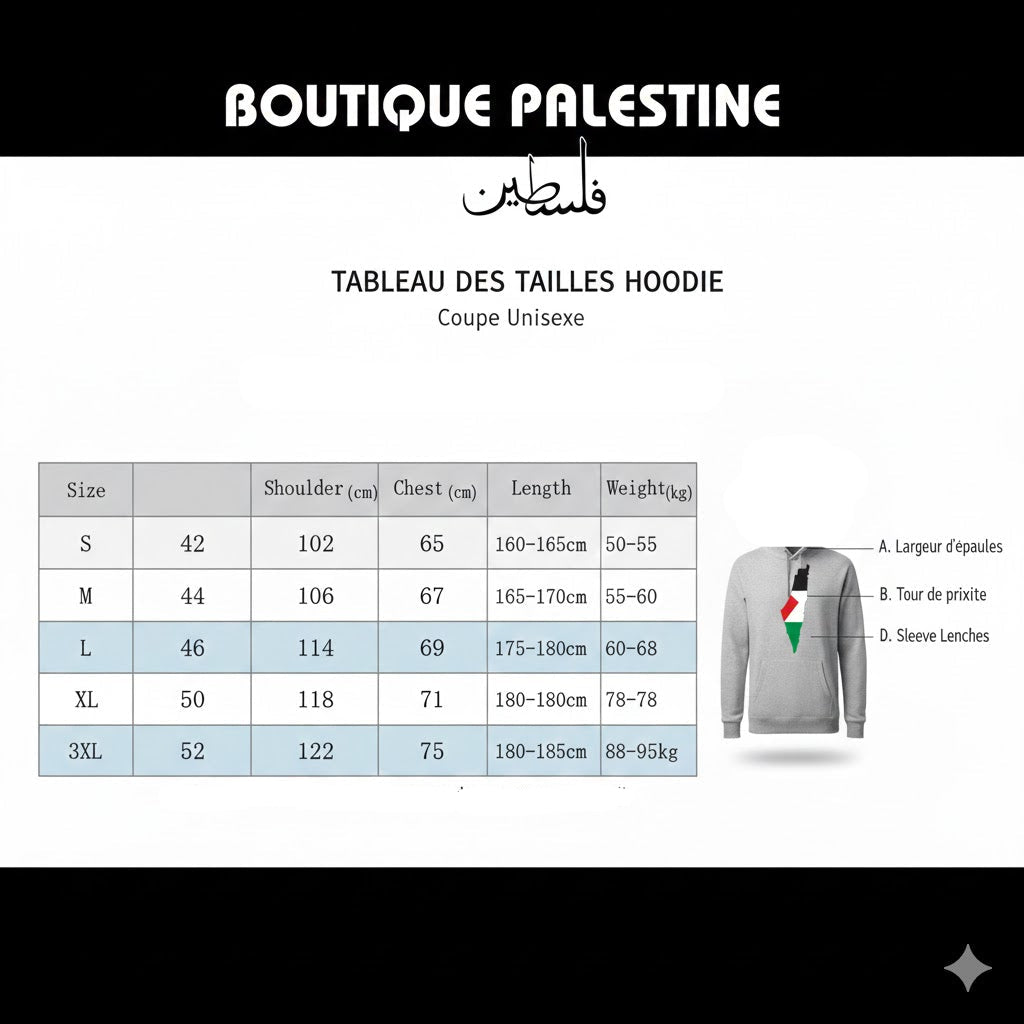 Pull antisionistes taille