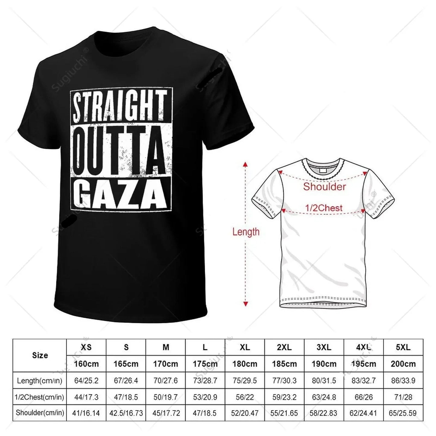 T Shirt Free Gaza