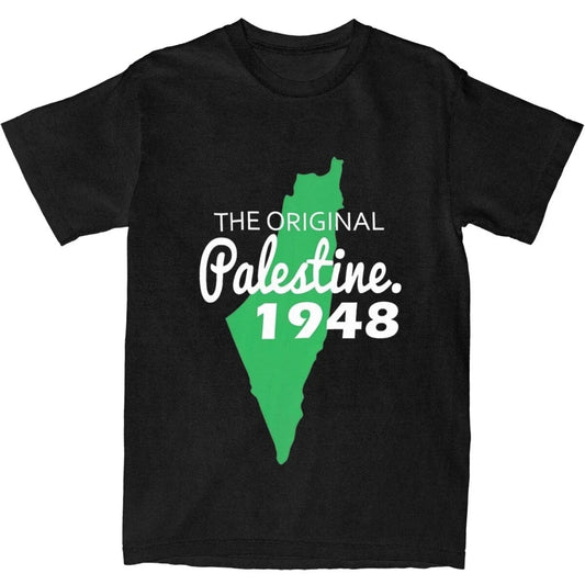Original Palestine Map T Shirt