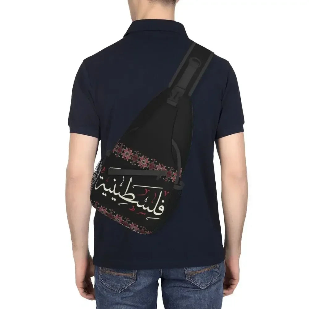 Sac Bandouliere Palestine in Arabic