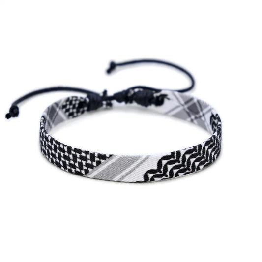 Bracelet palestine tissu