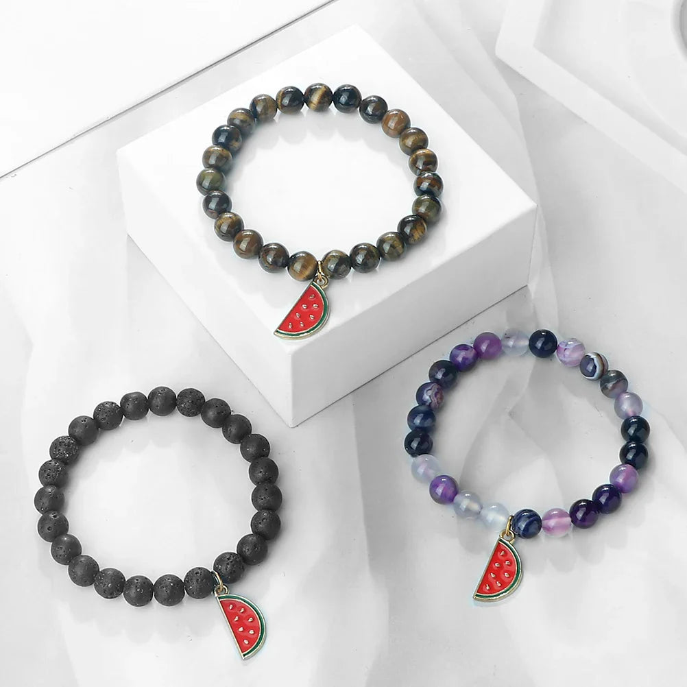 Bracelet Palestine Pastèque