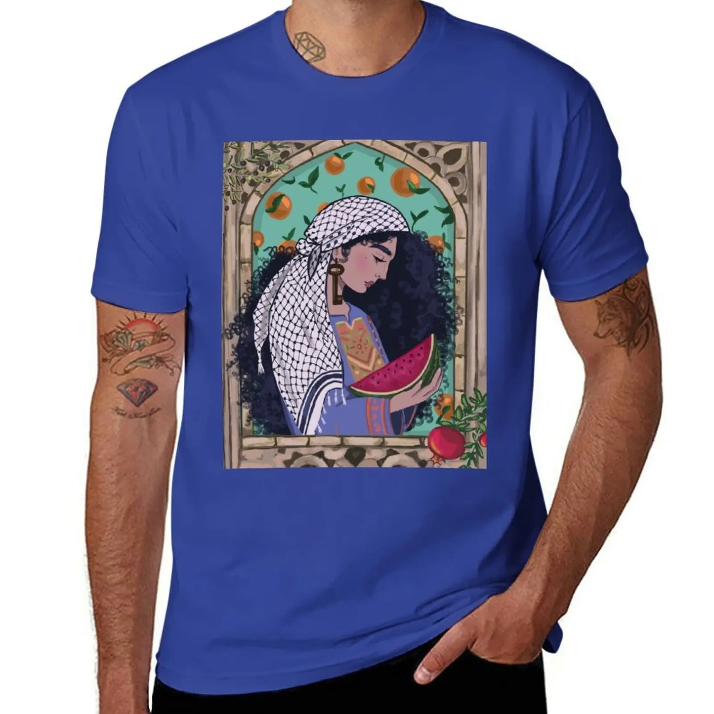 T Shirt Palestine Femme
