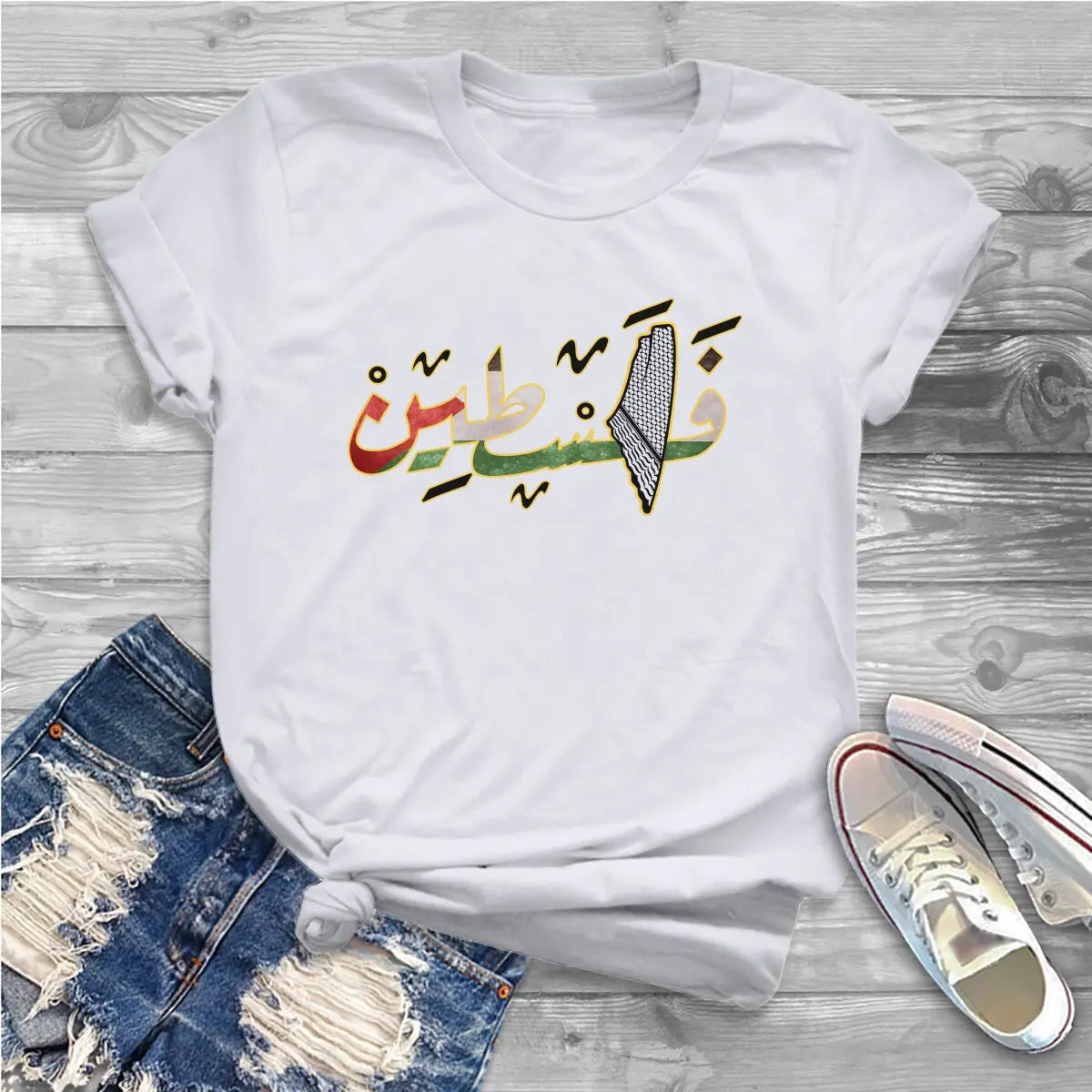 T shirt femme palestine