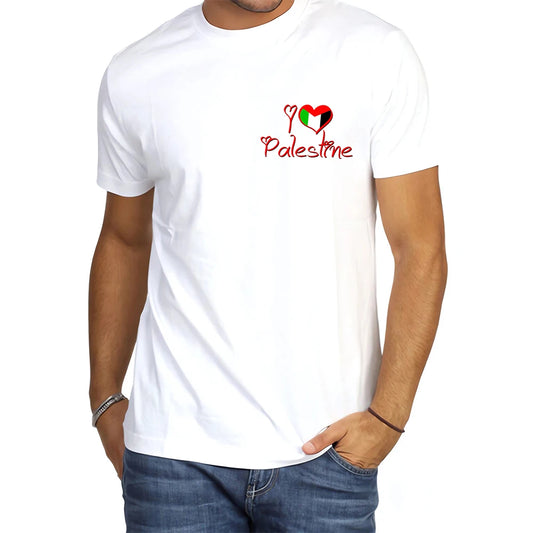 T Shirt I Love Palestine