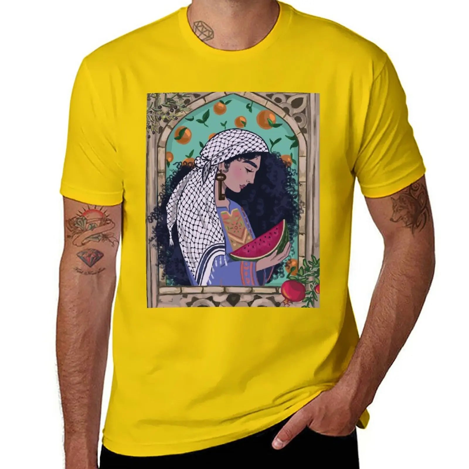 T Shirt Palestine Femme