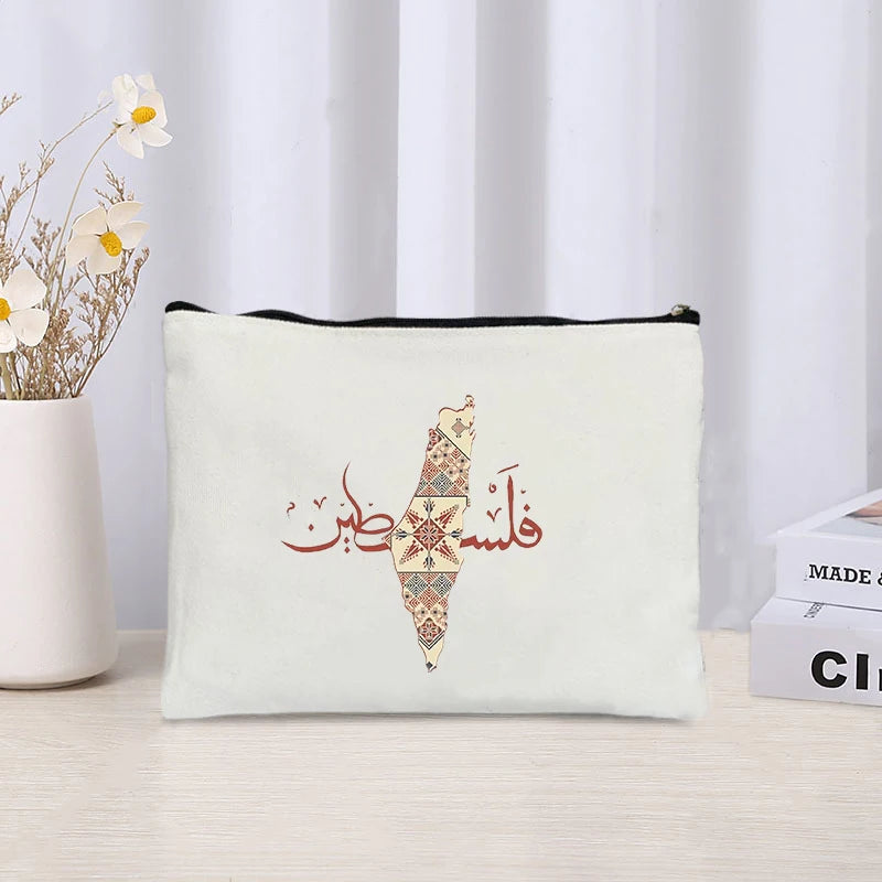 Trousse de toilette Palestine blanche