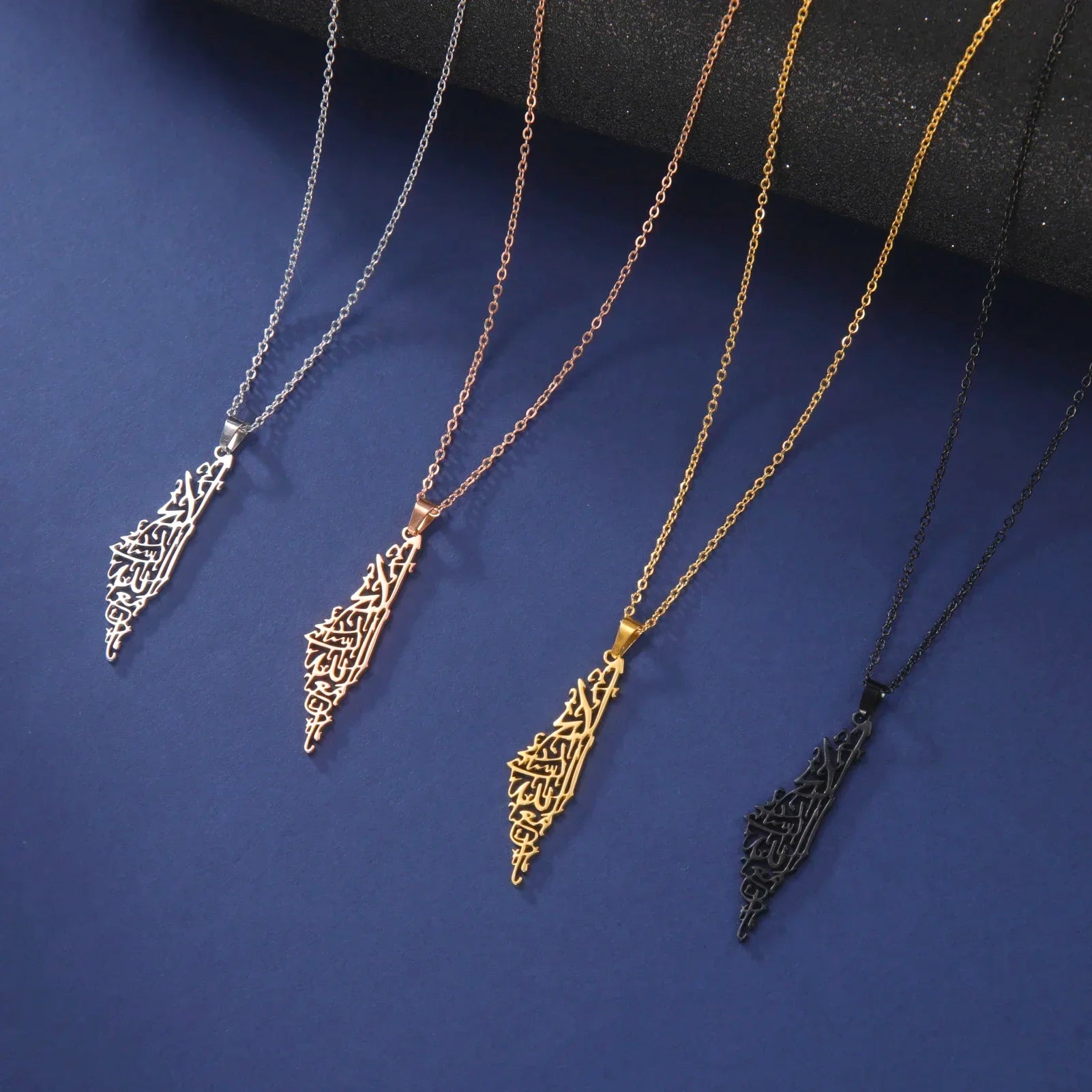 Collier Carte Palestine