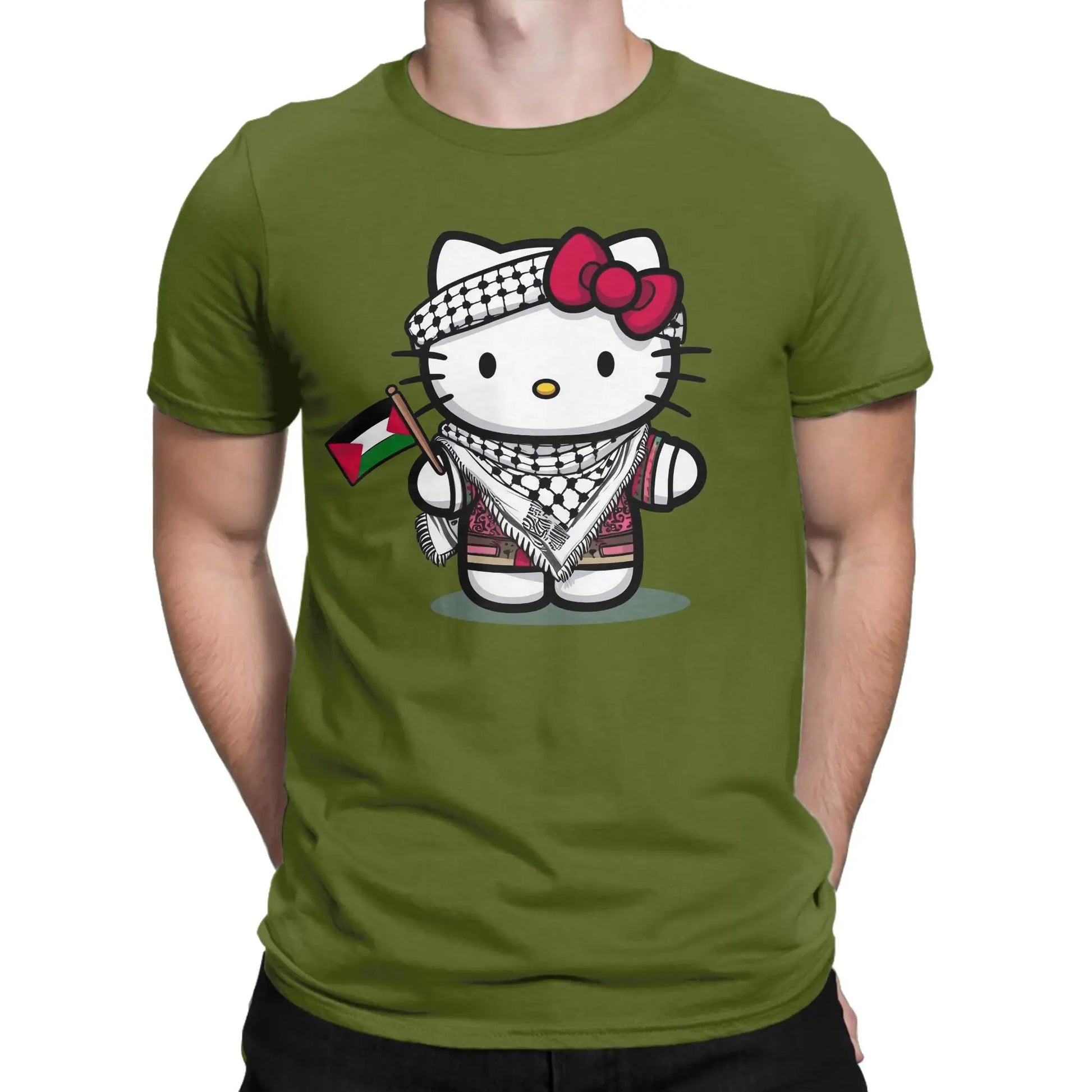 acheter Hello Kitty Palestine T shirt