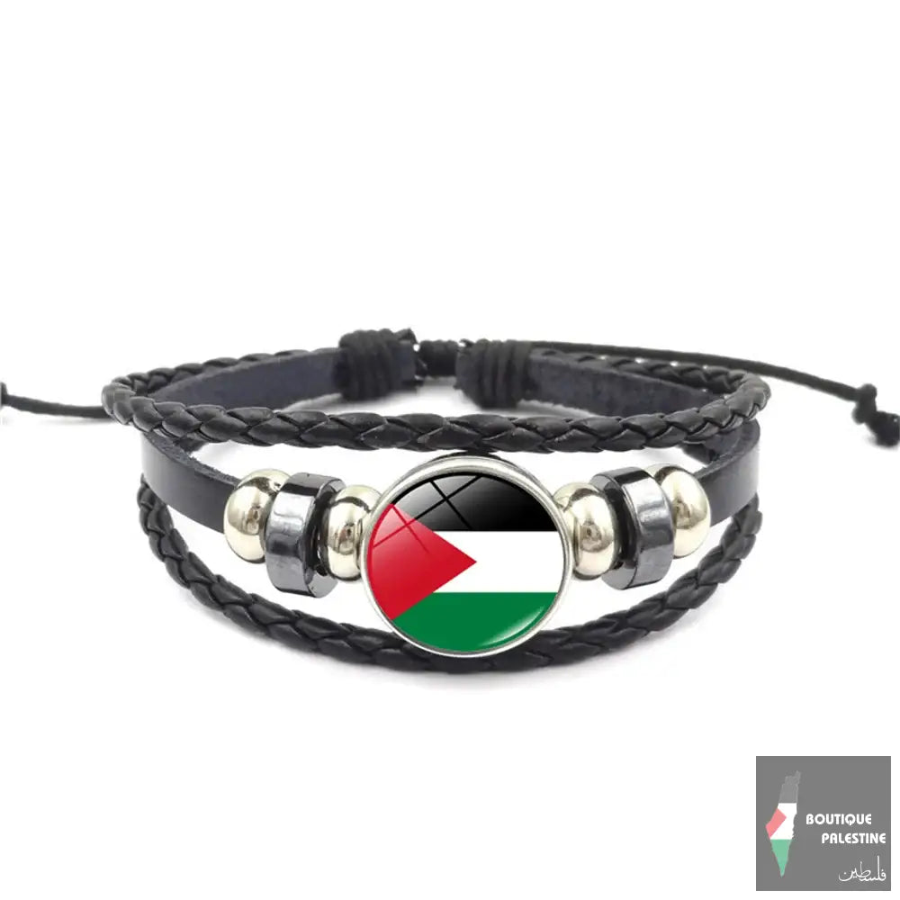 Bracelet Drapeau Palestine