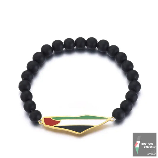 Bracelet Palestine Or Plaqué