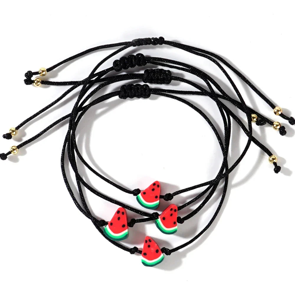 Bracelet Palestine Pasteque