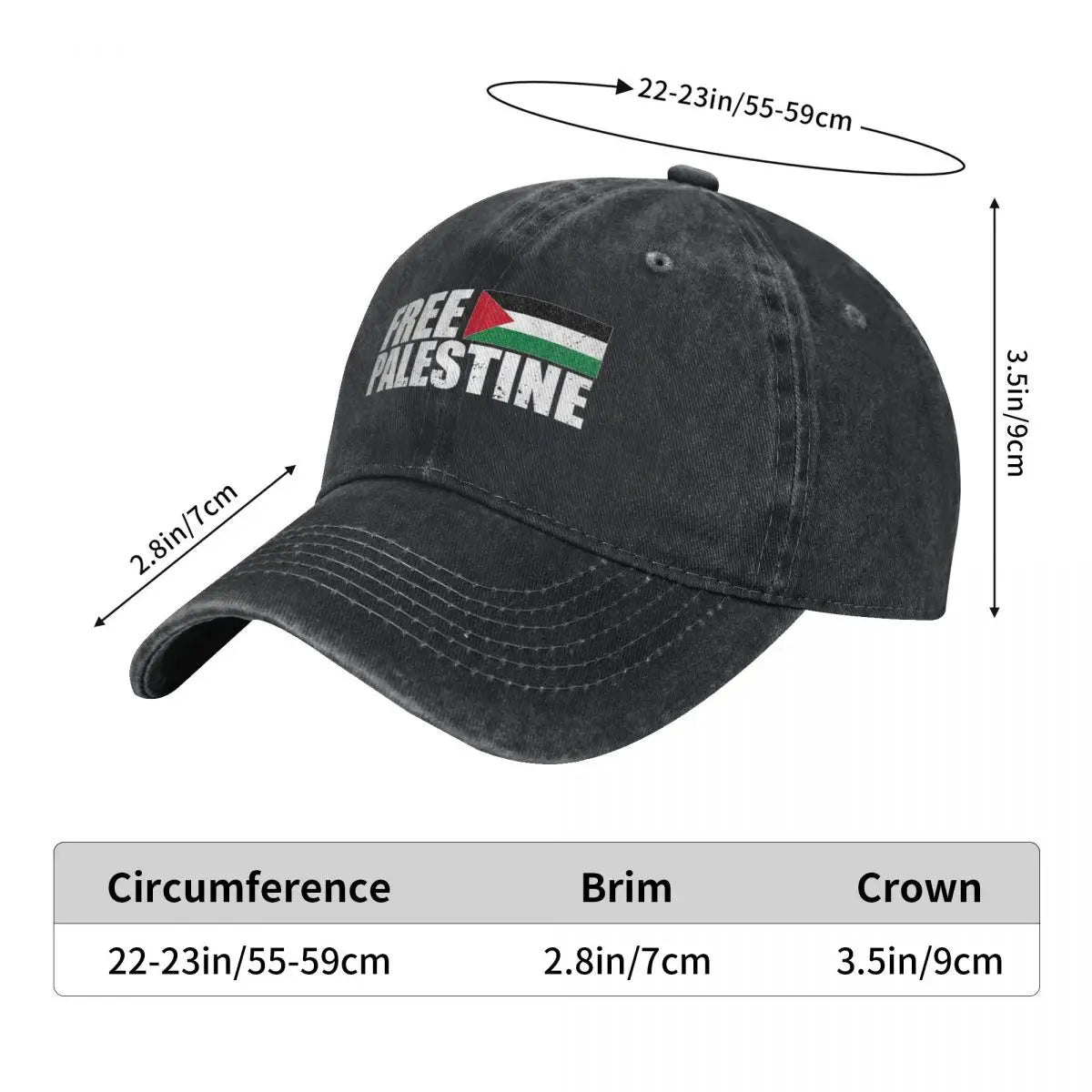 Casquette Free Palestine
