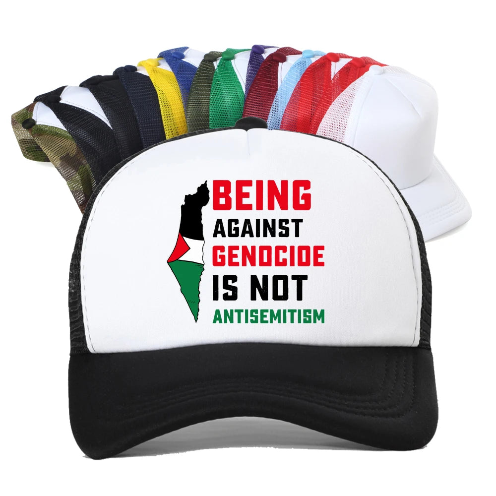 casquette genocide palestine