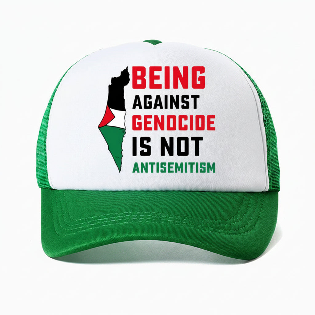 casquette genocide palestine vert