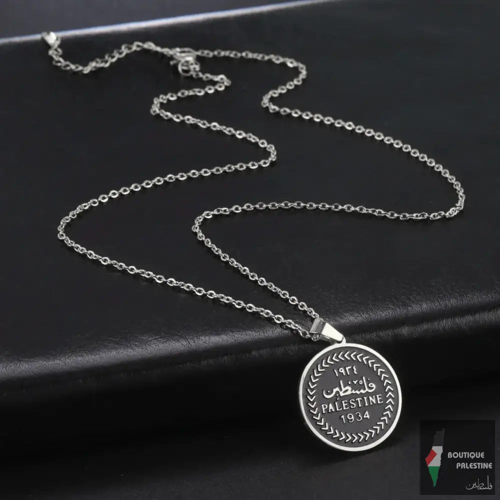 collier palestine argent