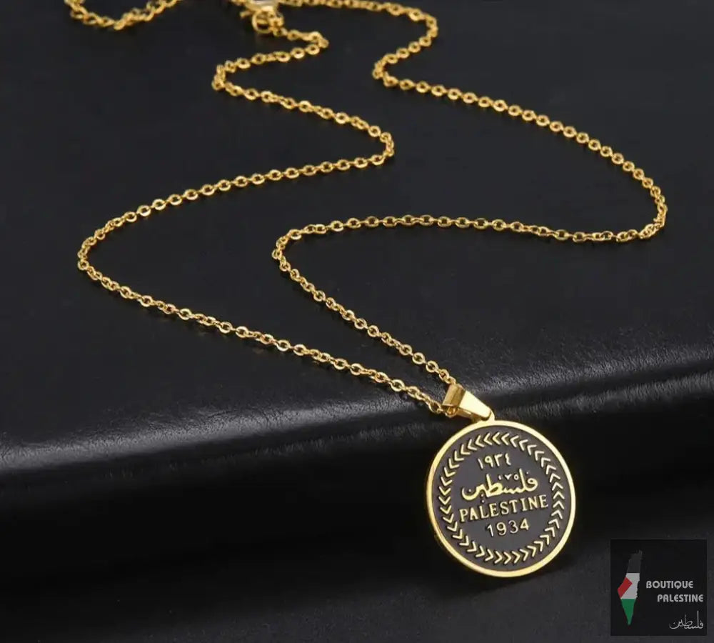 Collier Palestine Or