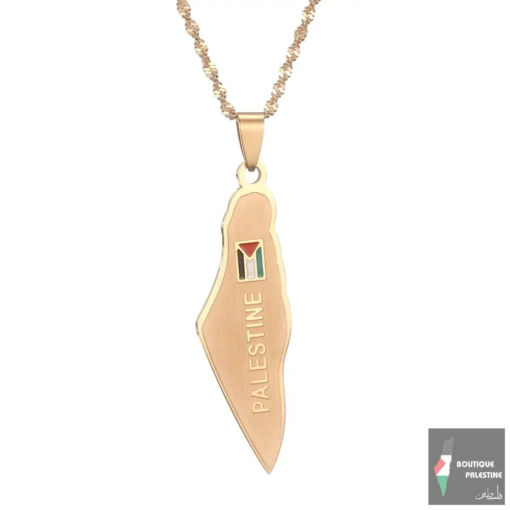 Collier Palestine Homme
