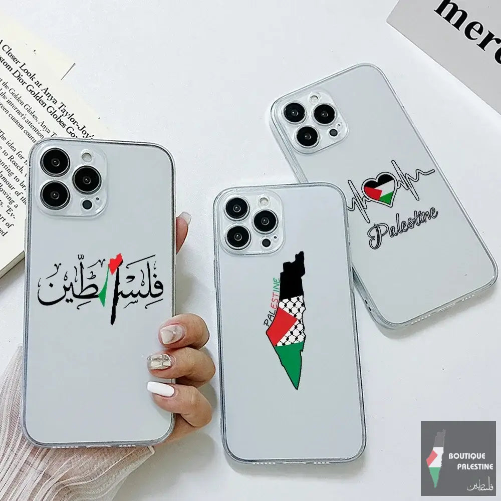 Coque Palestine iPhone 11 transparente