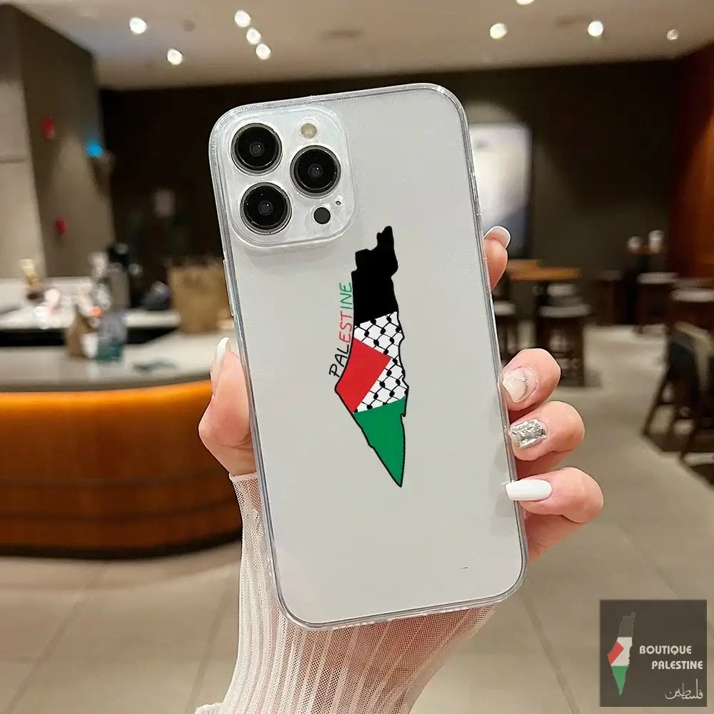 Coque Palestine iPhone 11 transparente