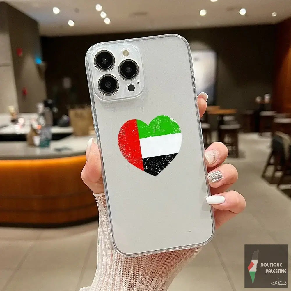 Coque Palestine iPhone 11 transparente