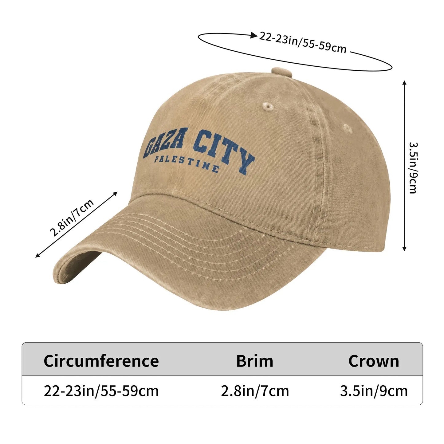 Gaza City Casquette