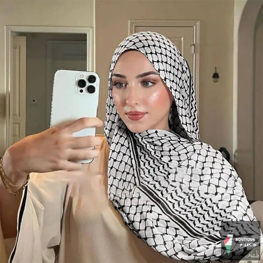 Keffieh Palestinien femme