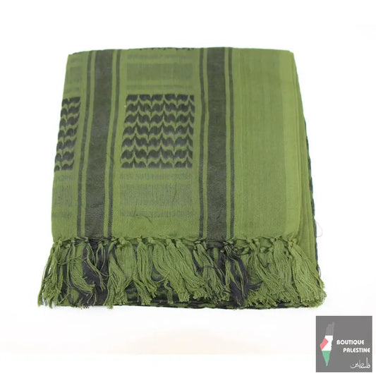 Keffieh Palestinien Vert