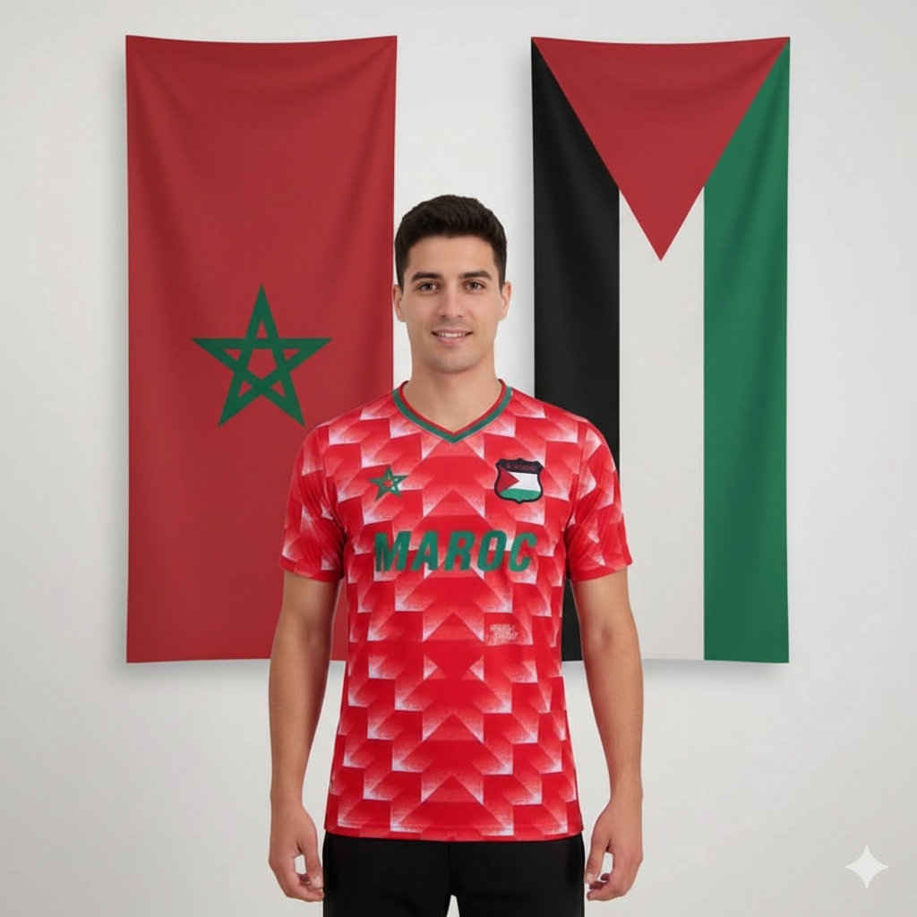 Maillot Maroc Palestine