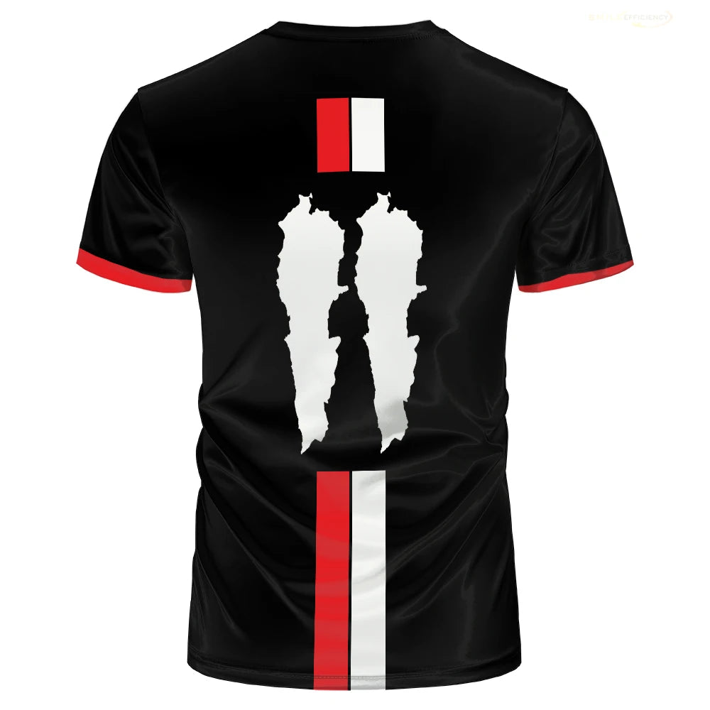 maillot foot Liban noir