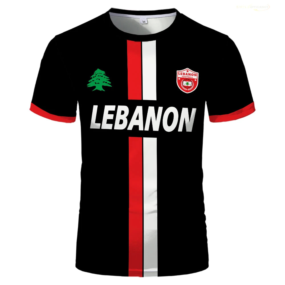 maillot football Liban noir