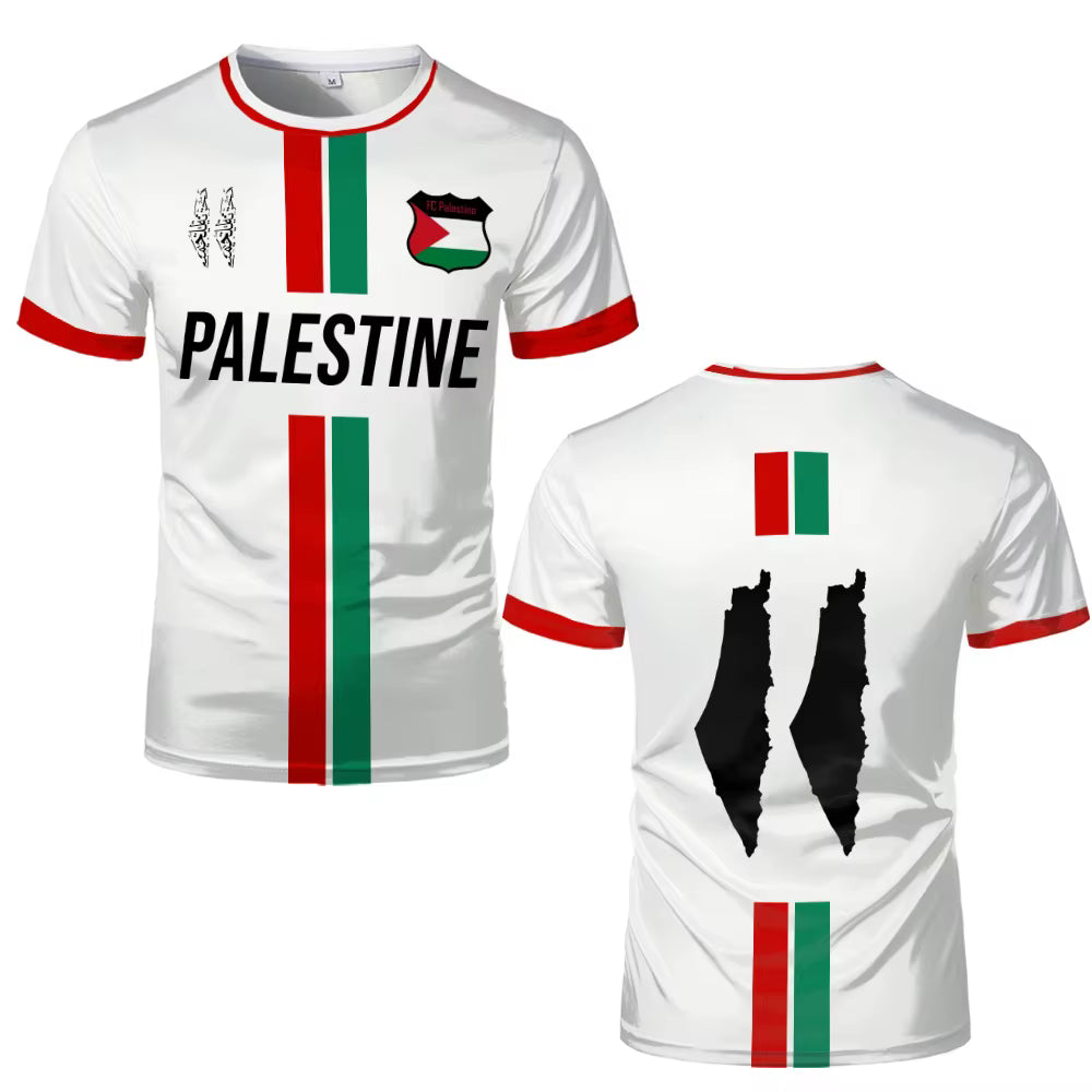Maillot de football palestine blanc
