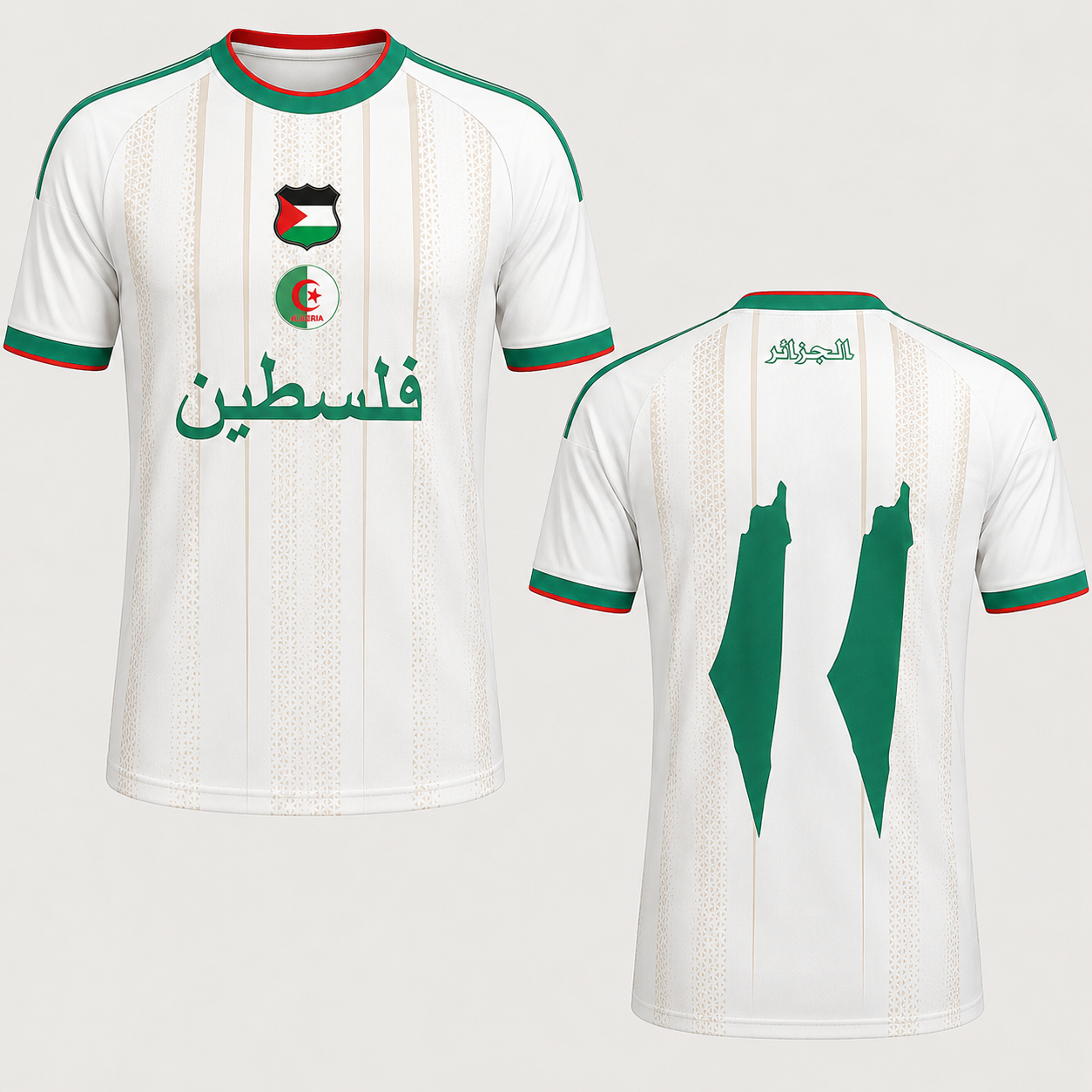 Maillot Algérie Palestine Coupe du Monde 2026