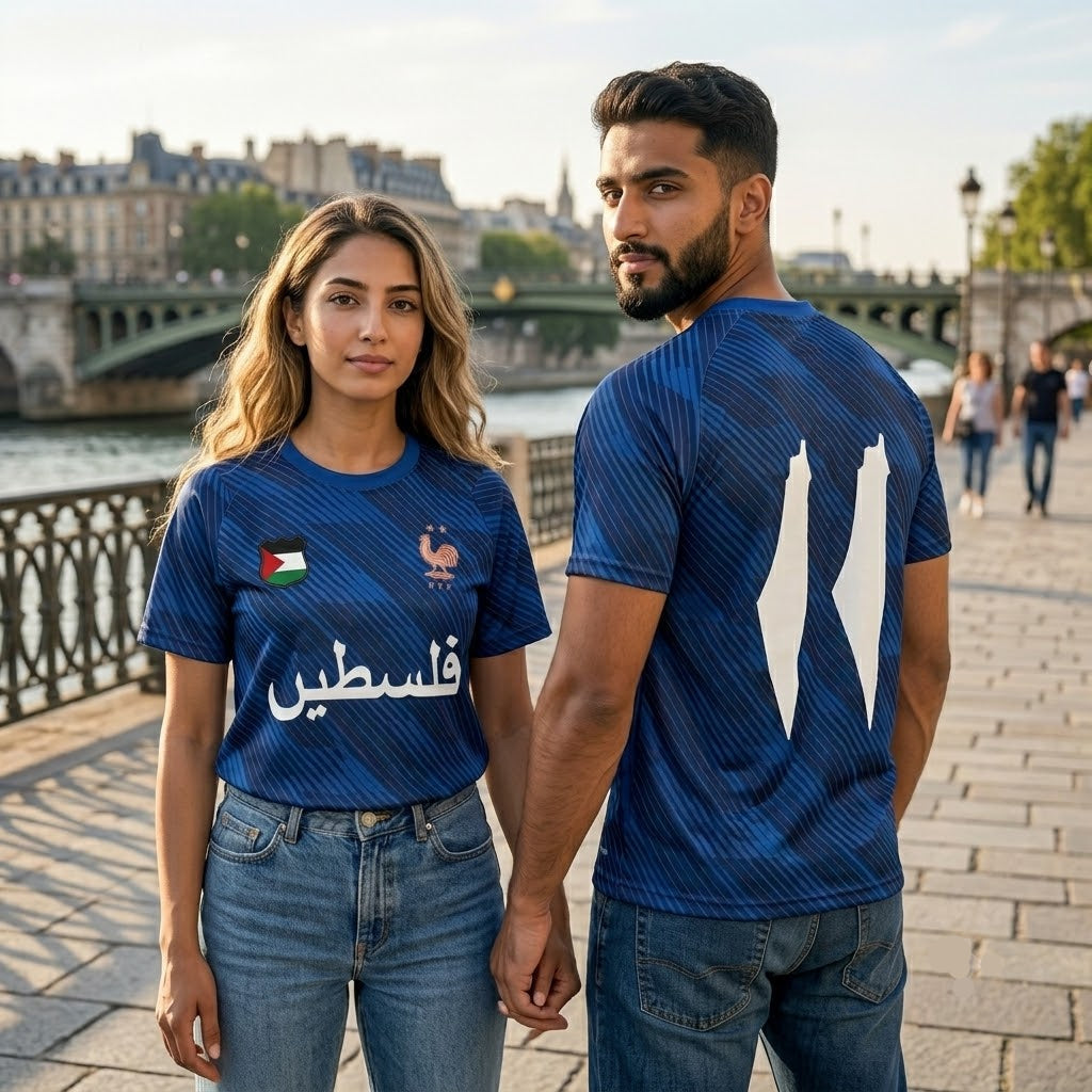 Maillot France Palestine coupe du monde 2026