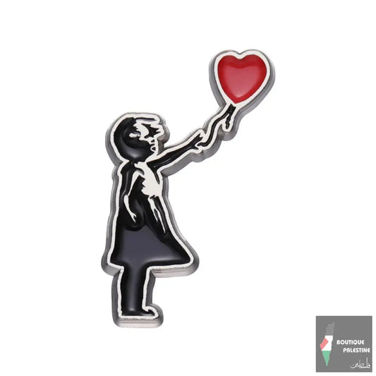 Palestine Banksy Pins