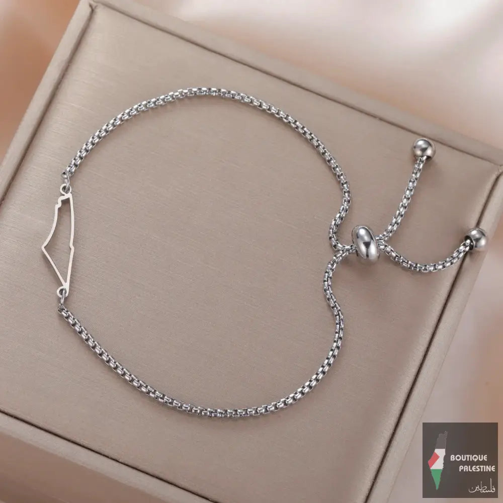 Palestine Bracelets argent