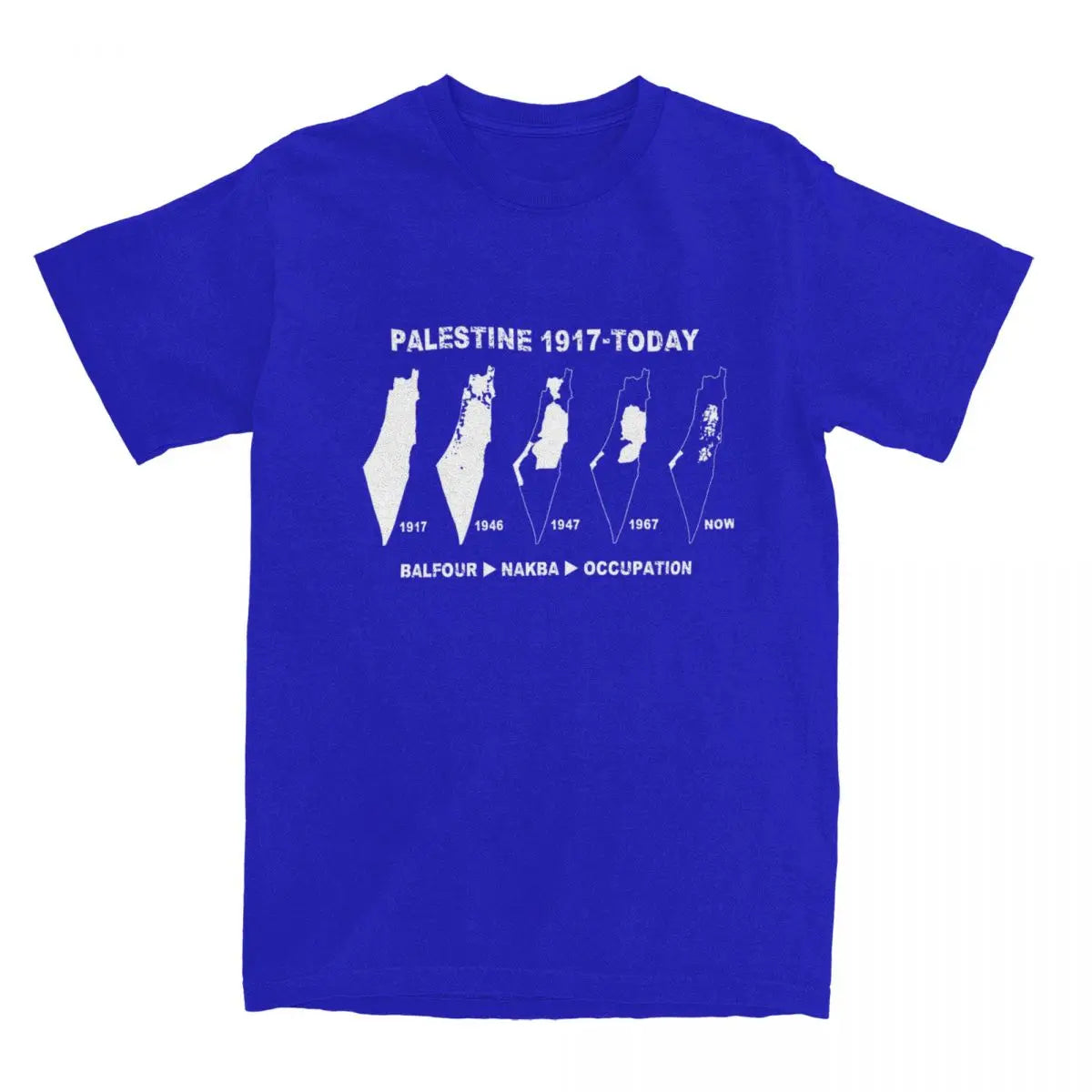 Palestine T Shirt Map