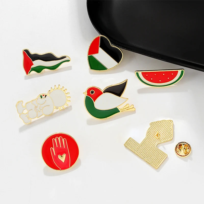 pins palestine