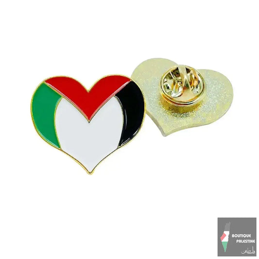 Pins Palestine Coeur