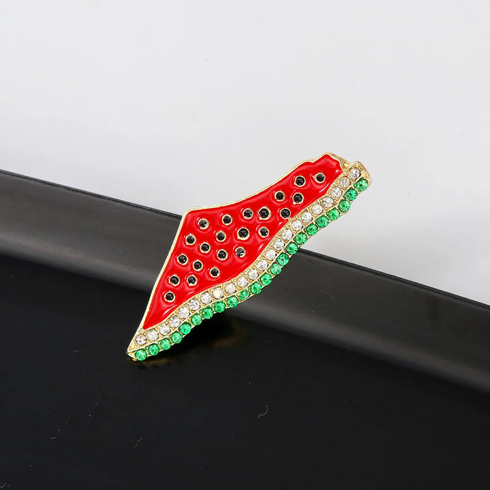 Pins Palestine Pasteque