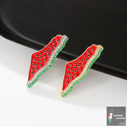 Pins Palestine Pasteque