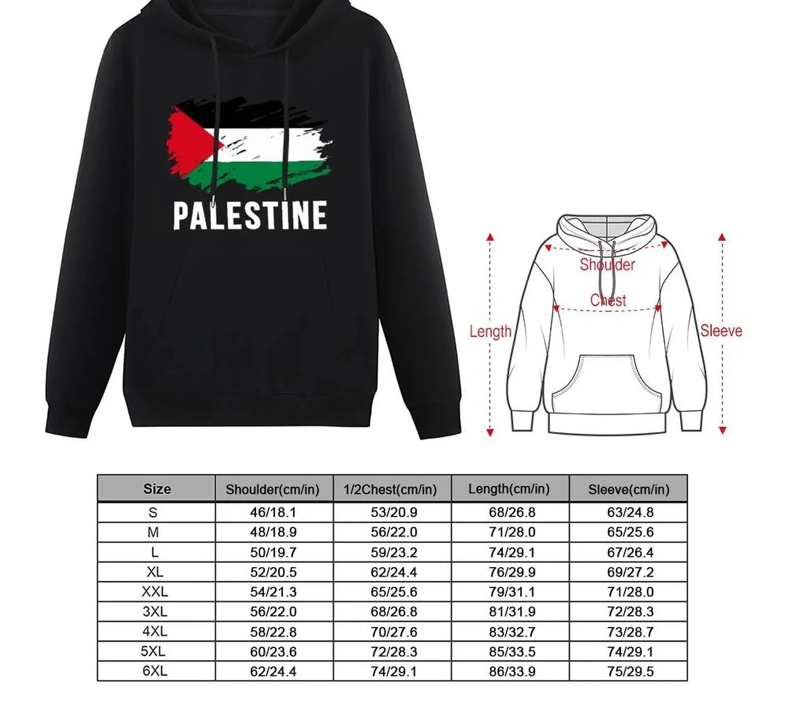 pull homme palestine